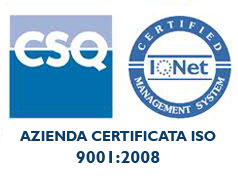 Azienda certificata ISO 9001:2008